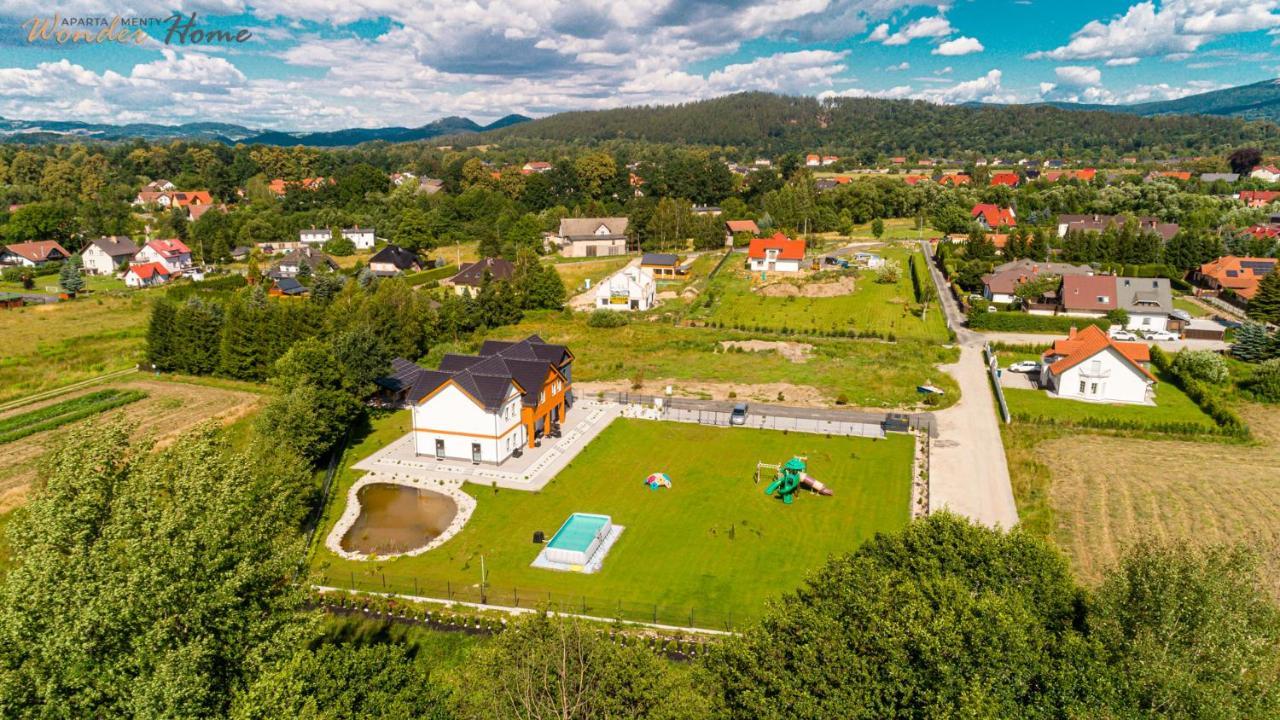 Wonder Home - Apartamenty Halo Karkonosze Z Ogrodem, Sezonowym Basenem, Placem Zabaw I Widokiem Na Sniezke - Zlokalizowane Blisko Karpacza Мислаковіце Екстер'єр фото