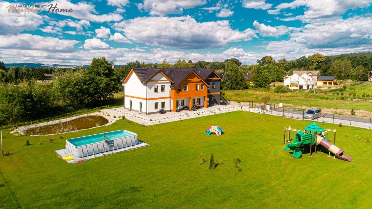 Wonder Home - Apartamenty Halo Karkonosze Z Ogrodem, Sezonowym Basenem, Placem Zabaw I Widokiem Na Sniezke - Zlokalizowane Blisko Karpacza Мислаковіце Екстер'єр фото