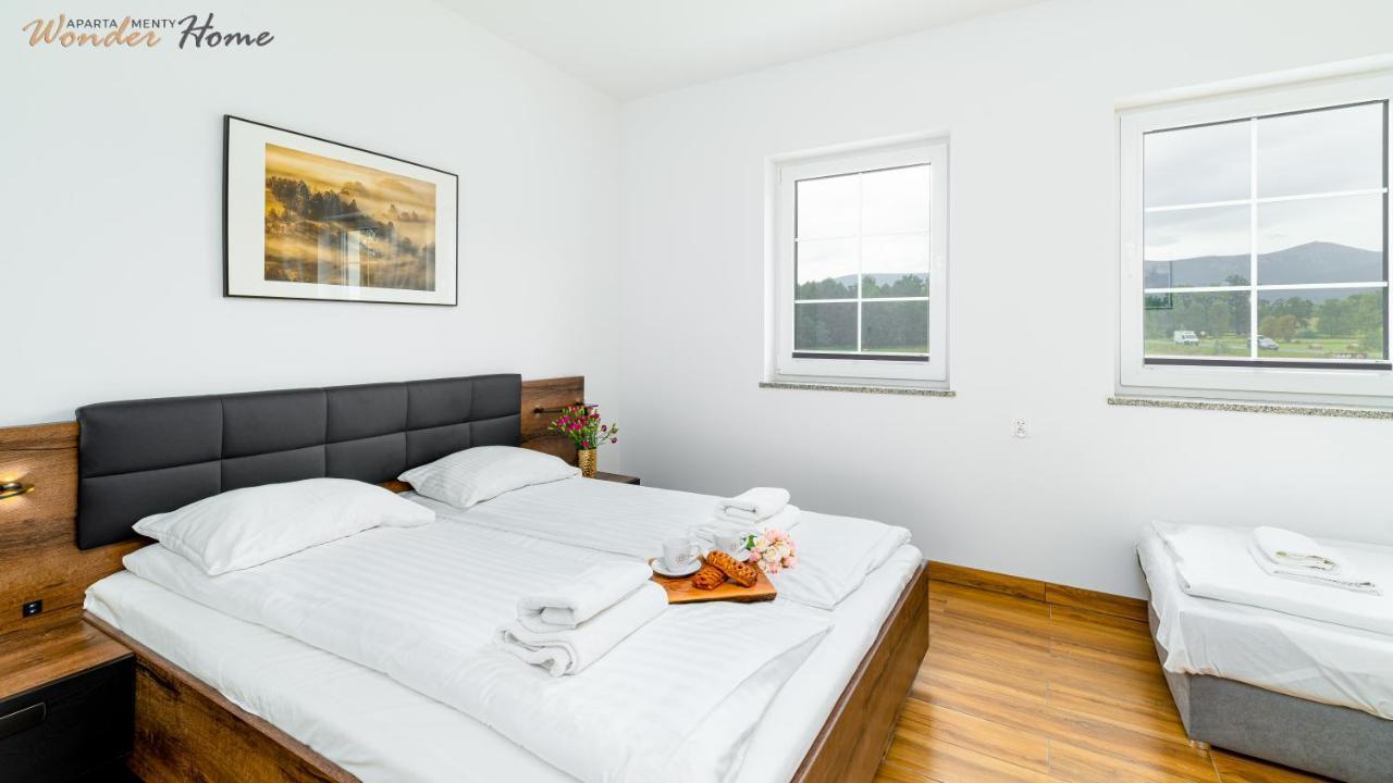 Wonder Home - Apartamenty Halo Karkonosze Z Ogrodem, Sezonowym Basenem, Placem Zabaw I Widokiem Na Sniezke - Zlokalizowane Blisko Karpacza Мислаковіце Екстер'єр фото